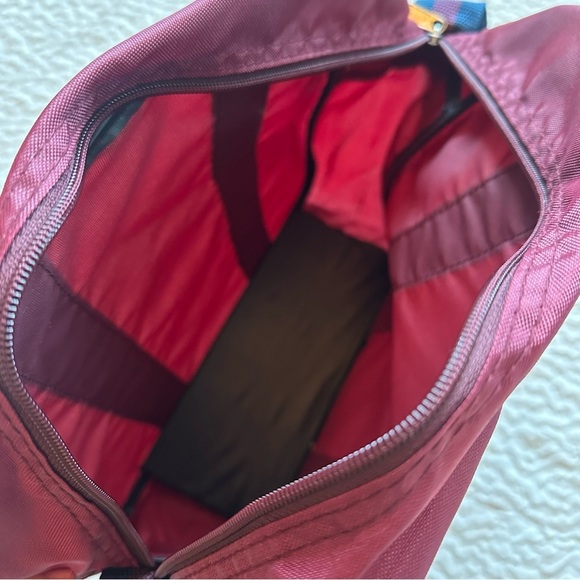 Vintage SASSON Canvas Crossbody Shoulder Tote Bag 1980’s Campus Vibes - Picture 5 of 7